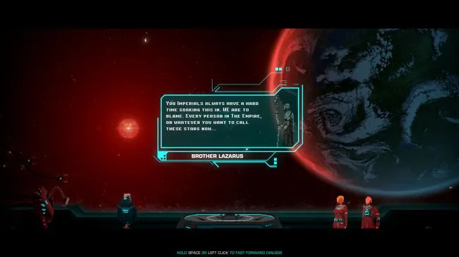 Процесс игры CRYING SUNS