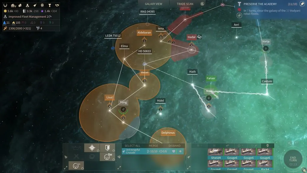Endless Space 2 кадр из игры