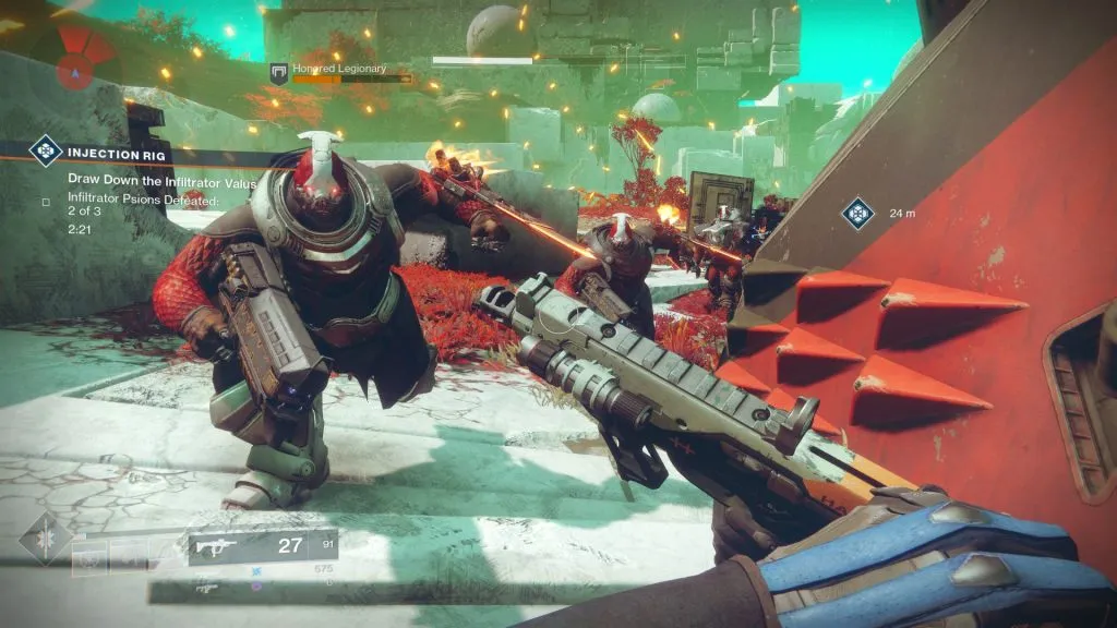 обзор Destiny 2 кадр из игры