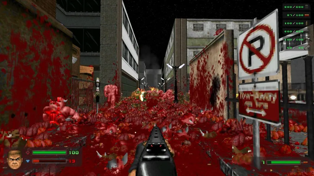 Brutal Doom объединился с модом Meatgrinder