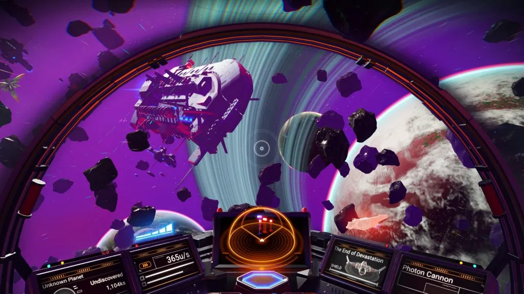 Новая космическая карта No Man's Sky