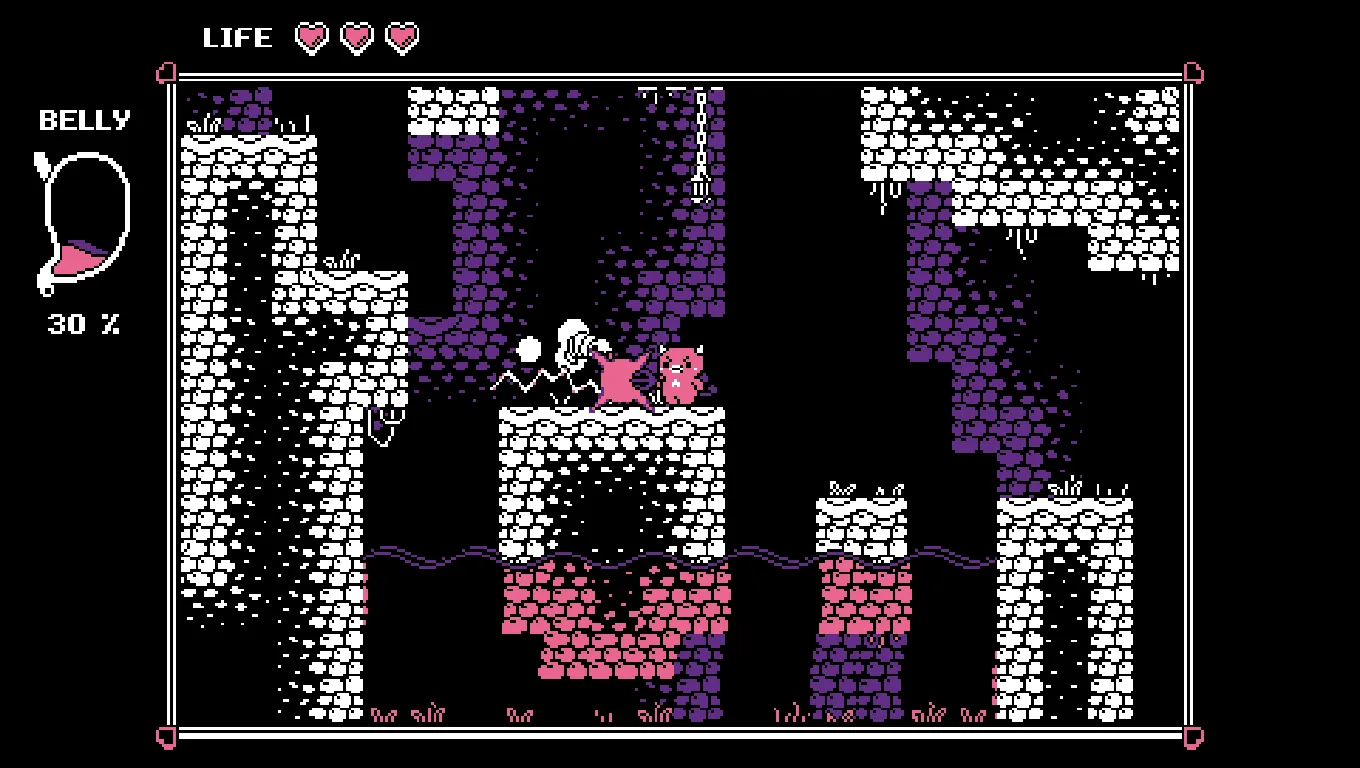 Исследуйте заполненный пирогами подземный мир в бесплатном Metroidvania Satan Loves Cake