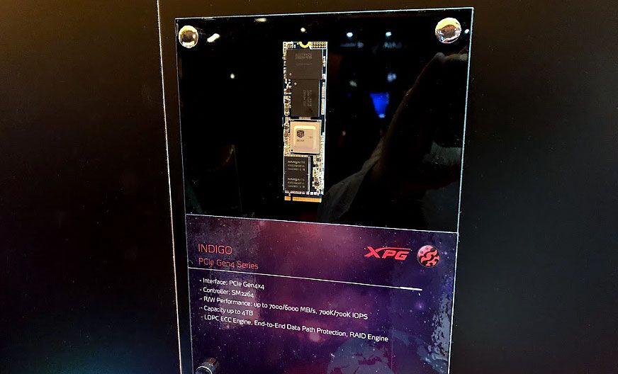 SSD-прототипы XPG распахивают двери самых быстрых современных моделей