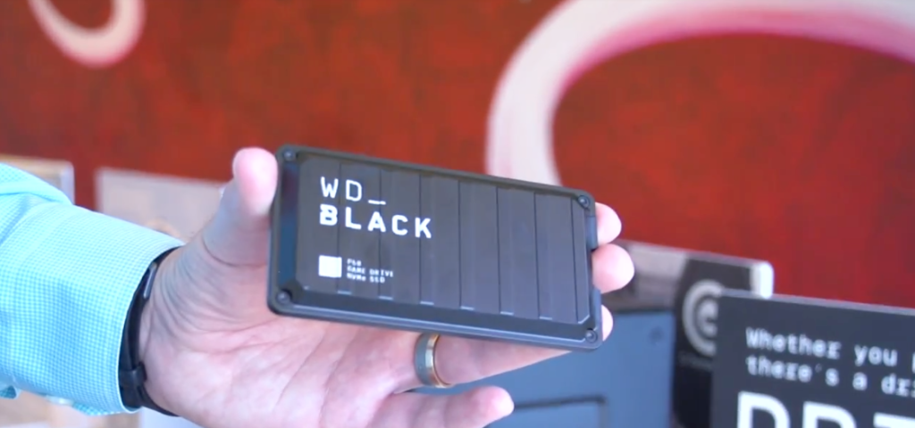 Western Digital демонстрирует первый в мире портативный твердотельный накопитель на 8 ТБ 20 Гбит/с на CES 2020