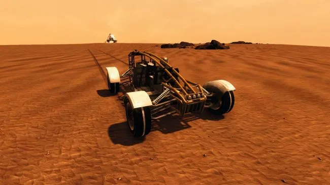 Строительство мощной космической базы в Take On Mars