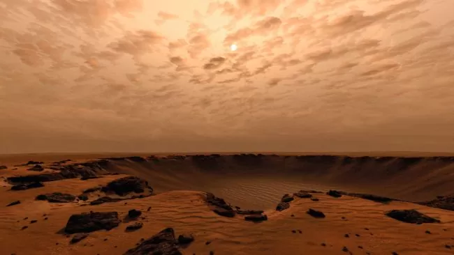 Строительство мощной космической базы в Take On Mars