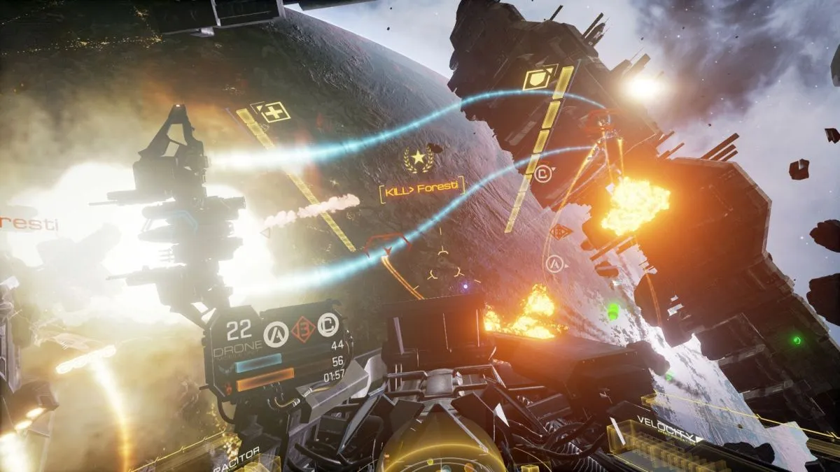 Обзор Eve: Valkyrie