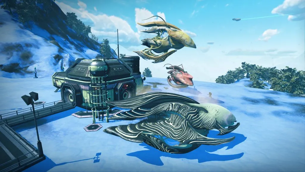 Обновление No Man's Sky добавляет причудливые живые космические корабли, которые можно вывести из яиц