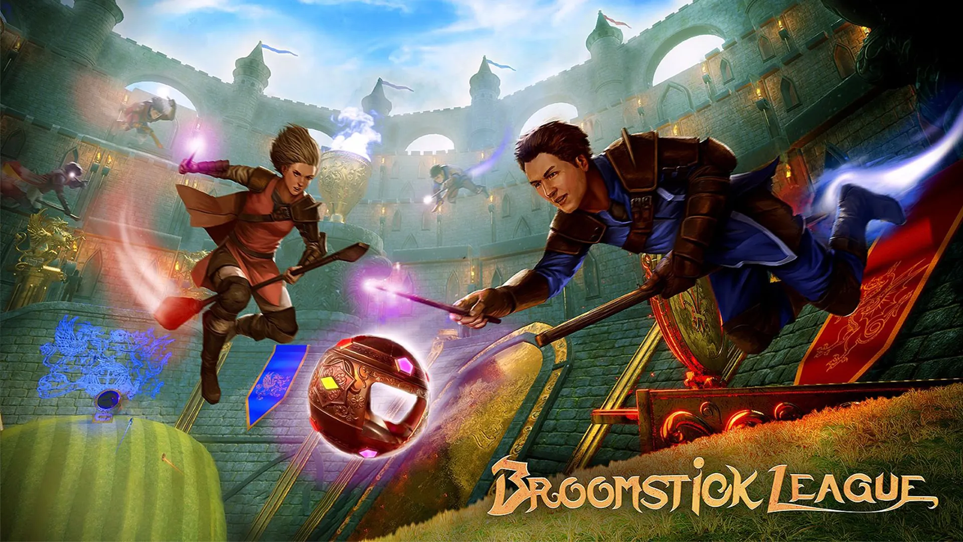 Broomstick League, квиддичная битва на Ракетной лиге, выйдет в следующем месяце