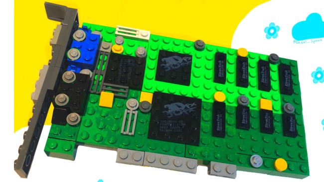 Эта видеокарта LEGO может стать нашим лучшим шансом получить новый графический процессор в этом году