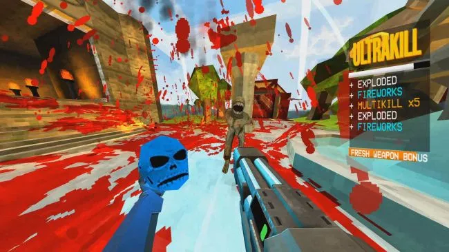 Интенсивный ретро-шутер Ultrakill еще более металлический, чем Doom