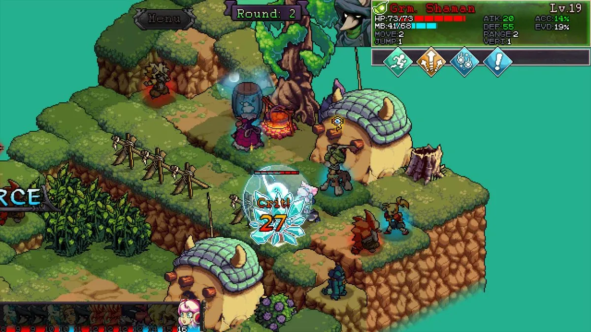 Fae Tactics скоро появится в Steam с пошаговыми боями без меню