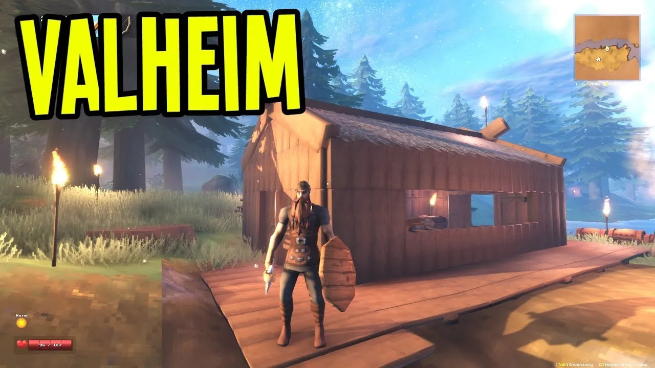 Проверьте новый трейлер игры на выживание викингов Valheim