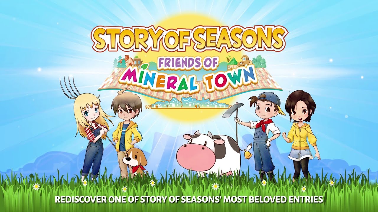 A Story of Seasons: Friends of Mineral Town ремейк выйдет в июле на ПК