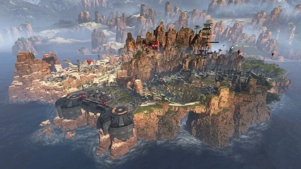 Карта Apex Legends: уровни добычи и советы для каждого места