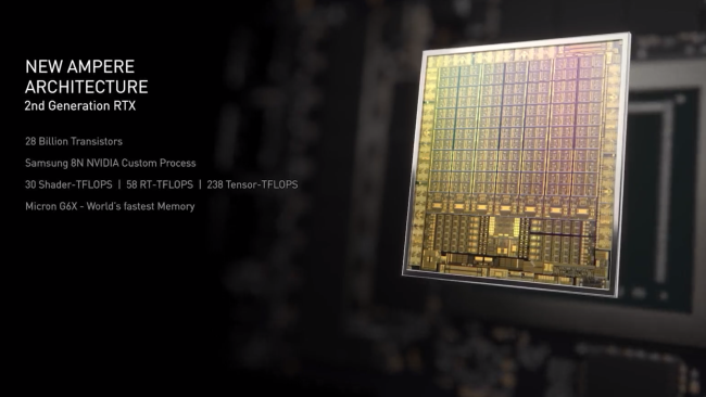Nvidia подтверждает 8-нм техпроцесс Samsung для RTX 3090, RTX 3080 и RTX 3070