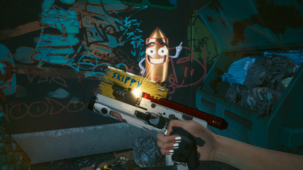 Вот где найти Скиппи в Cyberpunk 2077