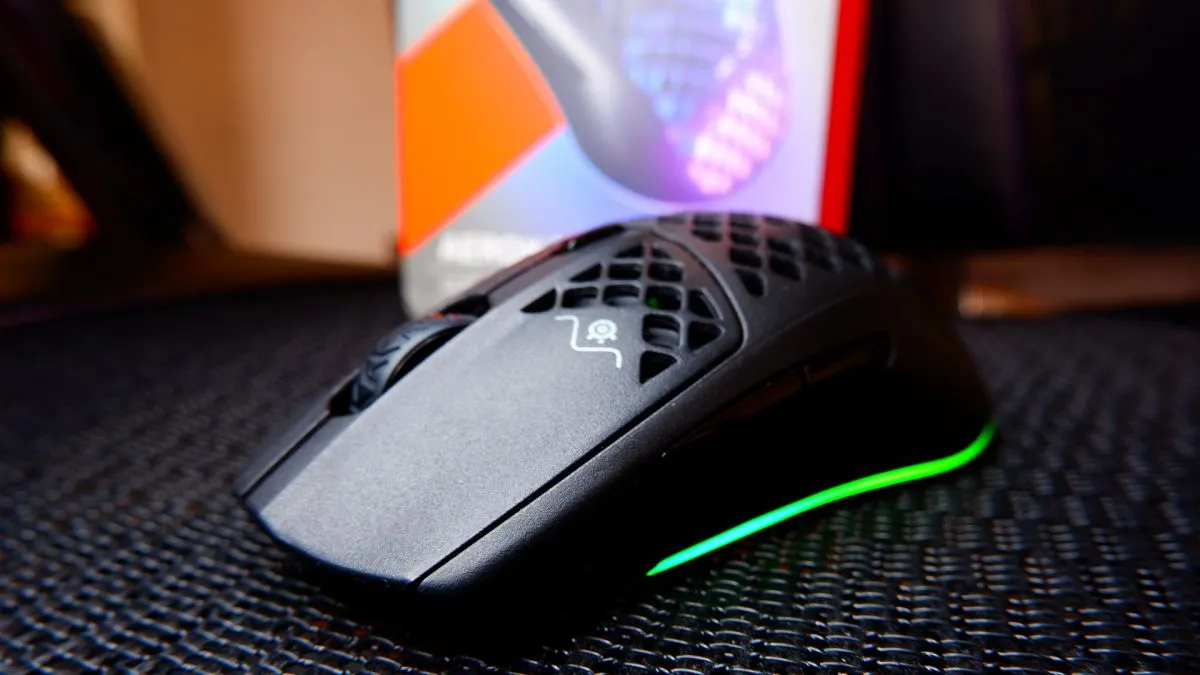 Обзор беспроводной игровой мыши SteelSeries Aerox 3