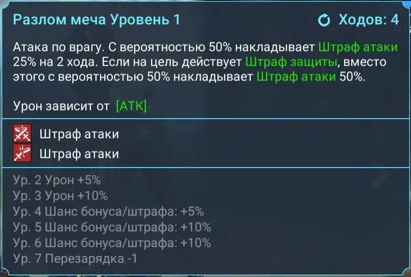 разлом меча - Swordbreak Knife