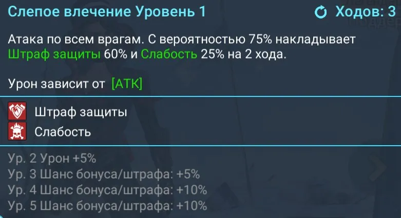 слепое влечение