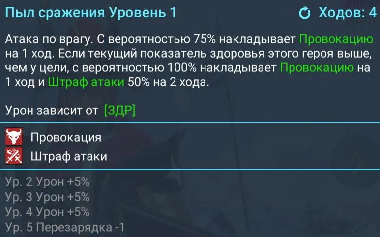 пыл сражения