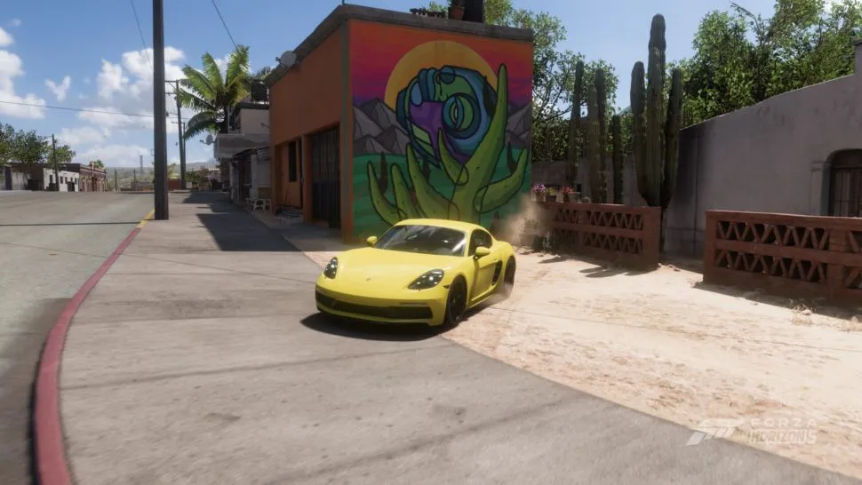 Где найти фреску со звездой 27 в Forza Horizon 5