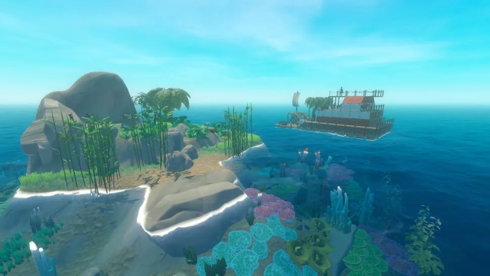 Гайд Raft: как получить ресурс песок