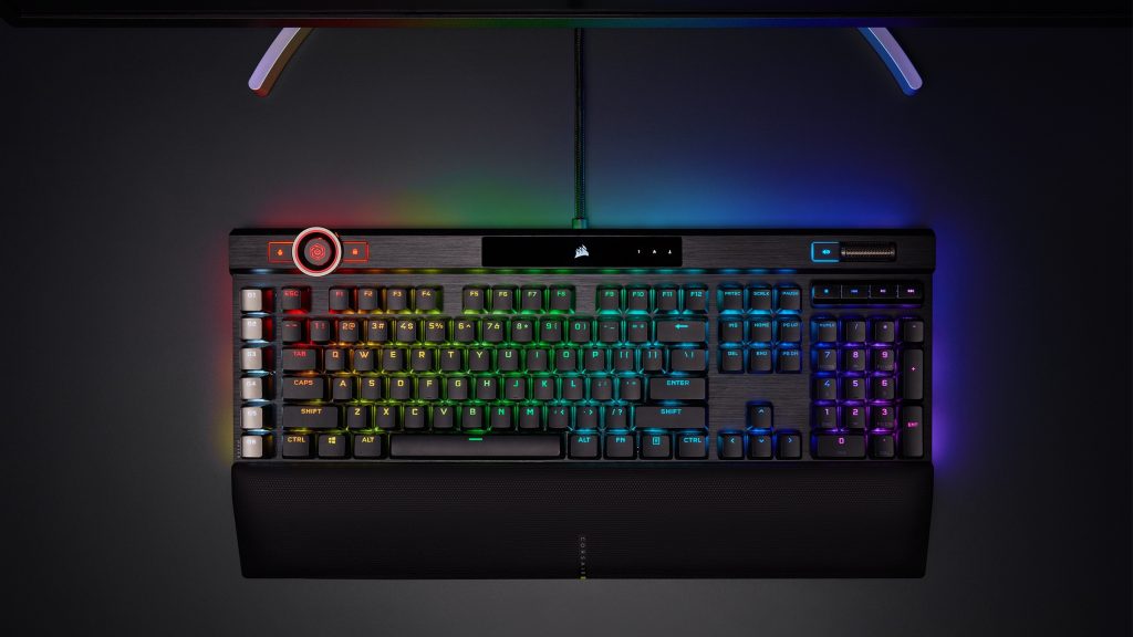 Обзор оптико-механической игровой клавиатуры Corsair K100 RGB