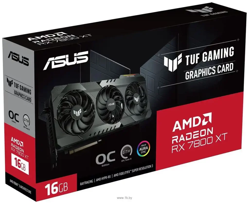 Обзор Asus RX 7800 XT TUF Gaming OC: Оптимальный выбор или переплата за бренд?